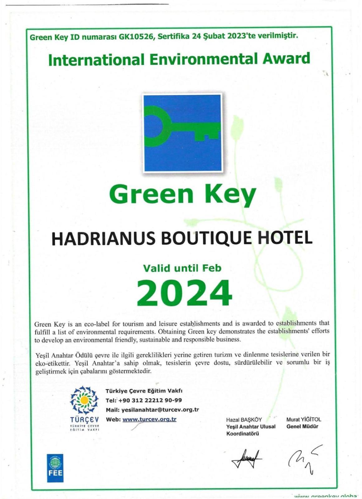 Hadrianus Pansion Hotel Antalya Exterior photo